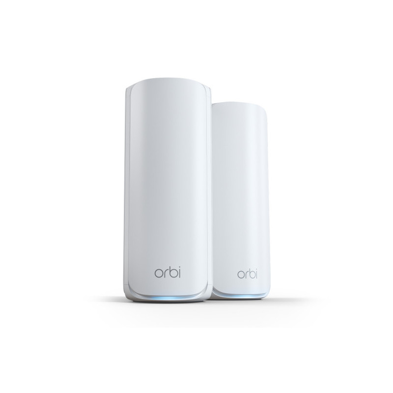 NETGEAR Orbi 770 Kolmikaista (2,4 GHz 5 GHz 6 GHz) Wi-Fi 7 (802.11be) Valkoinen 7 Sisäinen
