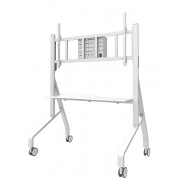 Neomounts FL50-575WH1 multimedialaitteiden kärry ja teline Valkoinen Multimediakärry -vaunu