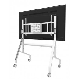 Neomounts FL50-575WH1 multimedialaitteiden kärry ja teline Valkoinen Multimediakärry -vaunu