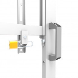 Neomounts FL50-575WH1 multimedialaitteiden kärry ja teline Valkoinen Multimediakärry -vaunu