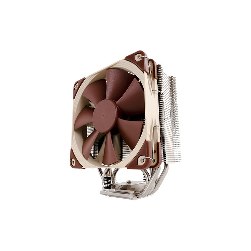 Noctua NH-U12S SE-AM4 Tietokoneen jäähdytysjärjestelmä Suoritin Jäähdytin 12 cm Beige, Ruskea, Ruostumaton teräs