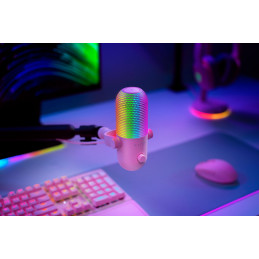 Razer Seiren V3 Chroma Vaaleanpunainen PC-mikrofoni