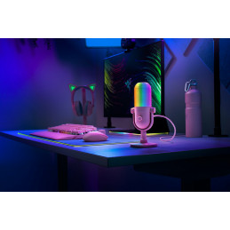 Razer Seiren V3 Chroma Vaaleanpunainen PC-mikrofoni