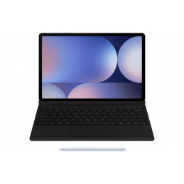 Samsung Galaxy Tab S9+ | S9+ FE | S10 + Book Cover Keyboard — AI Key Black