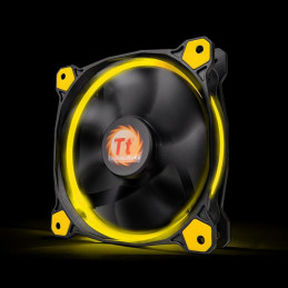 Thermaltake Riing 14 Tietokonekotelo Tuuletin 14 cm musta, Keltainen