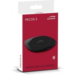 SPEEDLINK SL-690400-BK mobiililaitteen laturi Älypuhelin musta USB Langaton lataaminen Auto