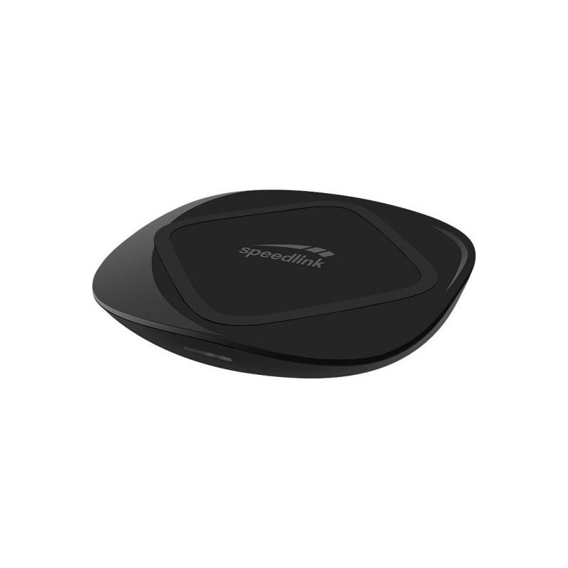 SPEEDLINK SL-690401-BK mobiililaitteen laturi Älypuhelin musta AC, USB Langaton lataaminen Pikalataus Auto