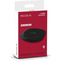 SPEEDLINK SL-690401-BK mobiililaitteen laturi Älypuhelin musta AC, USB Langaton lataaminen Pikalataus Auto