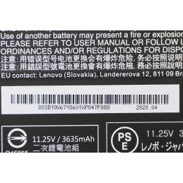 Lenovo 5B10W67369 kannettavan tietokoneen varaosa Akku