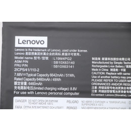 Lenovo 5B10X63141 kannettavan tietokoneen varaosa Akku