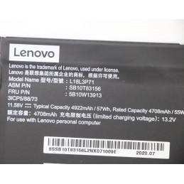 Lenovo 5B10W13913 kannettavan tietokoneen varaosa Akku