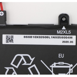 Lenovo 5B10X02603 kannettavan tietokoneen varaosa Akku