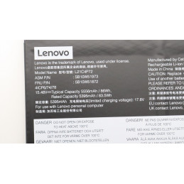 Lenovo 5B10W51872 kannettavan tietokoneen varaosa Akku