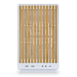 Lian Li A3-mATX Micro Tower Valkoinen, Puu