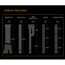 Asrock Challenger CL-650B virtalähdeyksikkö 650 W 20+4 pin ATX ATX musta