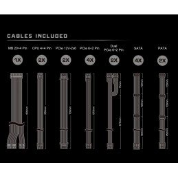 Asrock Taichi TC-1650T virtalähdeyksikkö 1650 W 20+4 pin ATX ATX musta