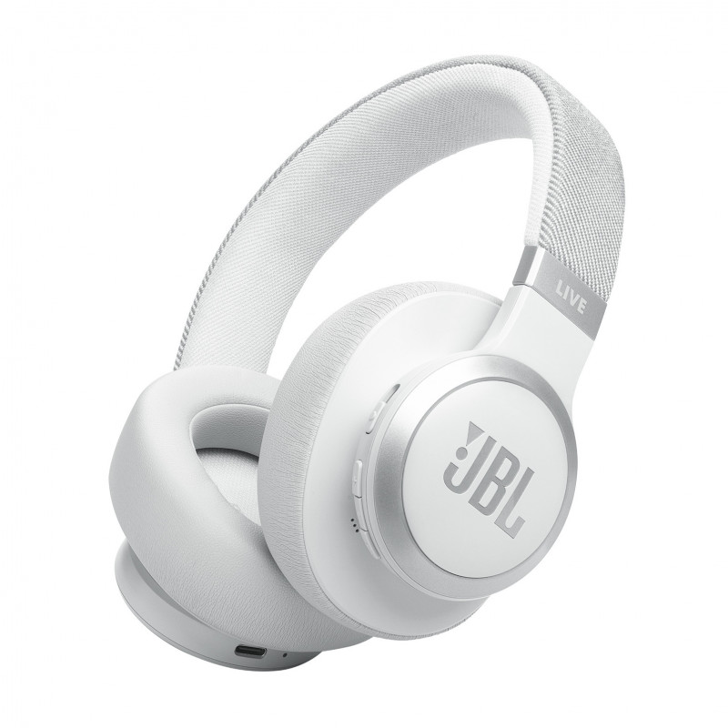 JBL Live 770NC Kuulokkeet Langaton Pääpanta Puhelut Musiikki Bluetooth Valkoinen