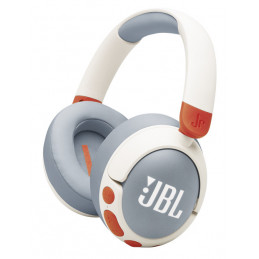 JBL Junior 470NC Kuulokkeet Langaton Pääpanta Puhelut Musiikki USB Type-C Bluetooth Vaaleanharmaa, Valkoinen
