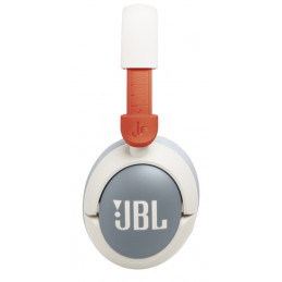 JBL Junior 470NC Kuulokkeet Langaton Pääpanta Puhelut Musiikki USB Type-C Bluetooth Vaaleanharmaa, Valkoinen