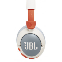 JBL Junior 470NC Kuulokkeet Langaton Pääpanta Puhelut Musiikki USB Type-C Bluetooth Vaaleanharmaa, Valkoinen