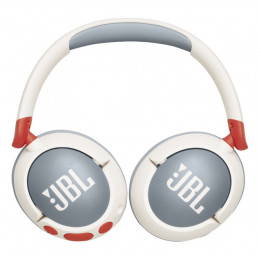 JBL Junior 470NC Kuulokkeet Langaton Pääpanta Puhelut Musiikki USB Type-C Bluetooth Vaaleanharmaa, Valkoinen
