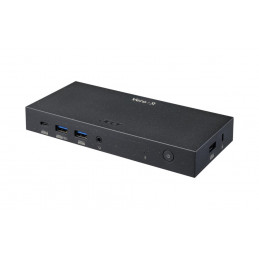 Acer Vero MST Dock M33 100W PD - Black EU (Retail pack) Langallinen USB 3.2 Gen 2 (3.1 Gen 2) Type-C musta