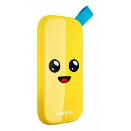 SanDisk SDSSDE30-1T00-G25F ulkoinen SSD 1 TB USB Type-C 3.2 Gen 2 (3.1 Gen 2) Keltainen