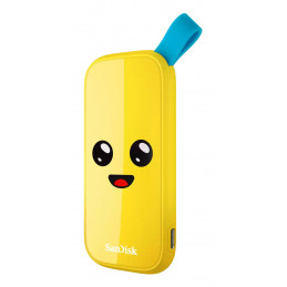 SanDisk SDSSDE30-2T00-G25F ulkoinen SSD 2 TB USB Type-C 3.2 Gen 2 (3.1 Gen 2) Keltainen