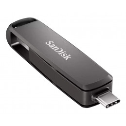 SanDisk SDDDE1-2T00-G46 USB-muisti 2 TB USB Type-A   USB Type-C 3.2 Gen 2 (3.1 Gen 2) musta