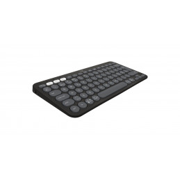 Logitech 920-012257 näppäimistö Sisältää hiiren Universaali RF Wireless + Bluetooth QWERTY Pohjoismainen Grafiitti