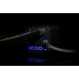 Alphacool Eisbaer 360 CPU Suoritin All-in-one-nesteenjäähdytin 12 cm musta