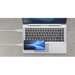 Cellularline 8018080477218 USB-kaapeli USB 3.2 Gen 1 (3.1 Gen 1) 1,5 m USB C Valkoinen