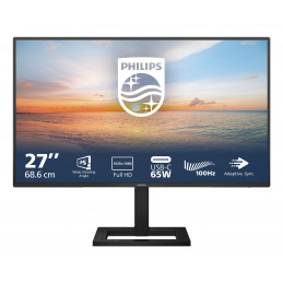 Philips 1000 series 27E1N1300AE 23 LED display 68,6 cm (27") 1920 x 1080 pikseliä Full HD LCD musta