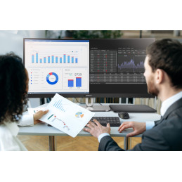 Philips 5000 series 34B2U5600C 23 tietokoneen litteä näyttö 86,4 cm (34") 3440 x 1440 pikseliä Dual QHD LCD Harmaa