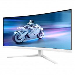 Philips 34M2C5501A 00 tietokoneen litteä näyttö 86,4 cm (34") 3440 x 1440 pikseliä Wide Quad HD LCD Valkoinen