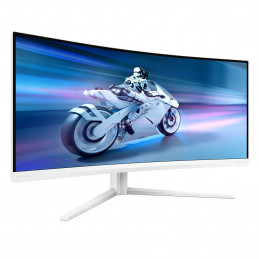 Philips 34M2C5501A 00 tietokoneen litteä näyttö 86,4 cm (34") 3440 x 1440 pikseliä Wide Quad HD LCD Valkoinen