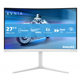 Philips Evnia 5000 27M2C5201L 00 LED display 68,6 cm (27") 1920 x 1080 pikseliä Full HD LCD Valkoinen