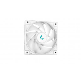 DeepCool LS520 WH Suoritin All-in-one-nesteenjäähdytin 12 cm Valkoinen 1 kpl