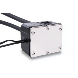 Alphacool Pro Aurora 420 CPU AIO Suoritin Nestejäähdytyspakkaus 14 cm musta, Valkoinen