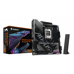 GIGABYTE B840M AORUS ELITE WIFI6E AMD B840 Pistoke AM5 mikro ATX