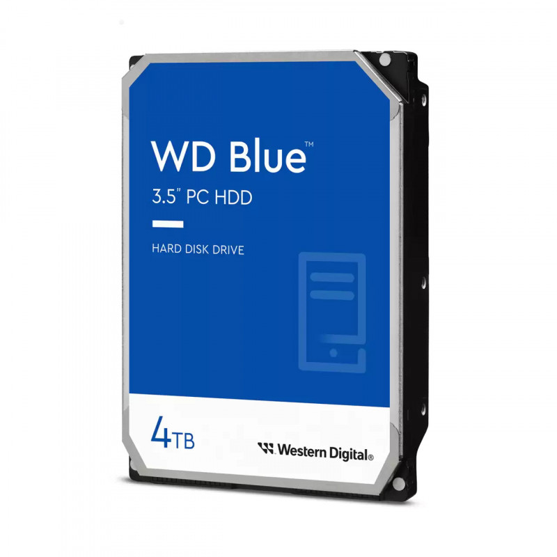 Western Digital Blue WD40EZAX sisäinen kiintolevy 4 TB 5400 RPM 3.5" Serial ATA III
