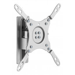 Deltaco ARM-0265 TV-kiinnike 109,2 cm (43") Alumiini, musta