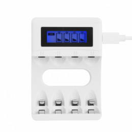 Deltaco C704A4 laturi Kotitalousakku USB