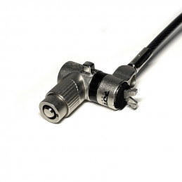 Port Designs 901234 kaapelilukko musta