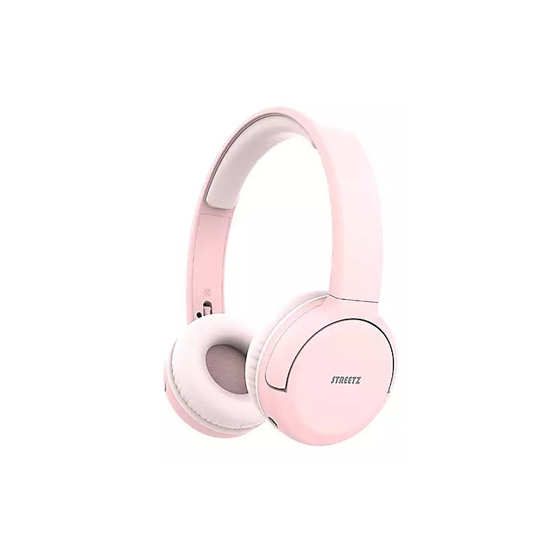 Streetz BT210 Kuulokkeet Langallinen & langaton Pääpanta Puhelut Musiikki Bluetooth Vaaleanpunainen