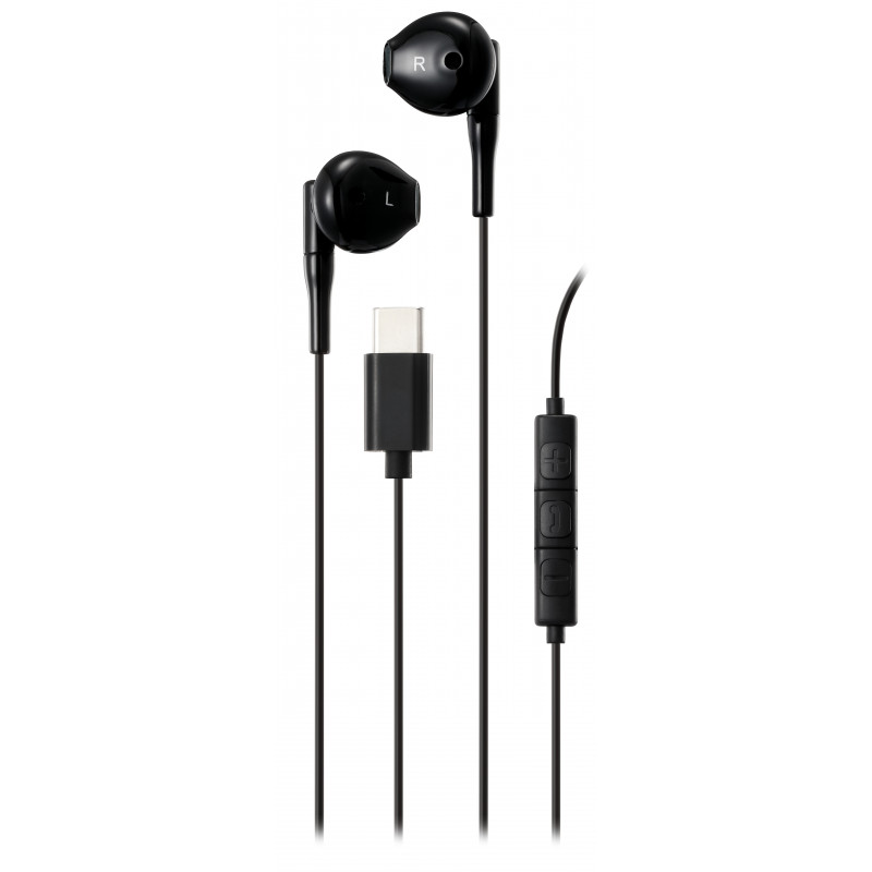 Streetz C210 Kuulokkeet Langallinen In-ear Puhelut Musiikki USB Type-C musta