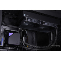 Alphacool Core Ocean T38 AIO 280mm Suoritin All-in-one-nesteenjäähdytin 14 cm musta 1 kpl