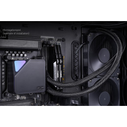 Alphacool Core Ocean T38 AIO 280mm Suoritin All-in-one-nesteenjäähdytin 14 cm musta 1 kpl
