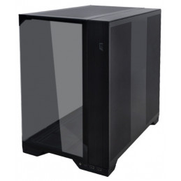 Lian Li 011 Vision COMPACT Tower musta