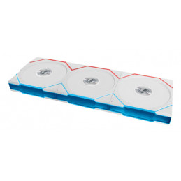 Lian Li 12RTL1W3W Tietokoneen jäähdytysjärjestelmä Tietokonekotelo Tuuletin 12 cm Valkoinen